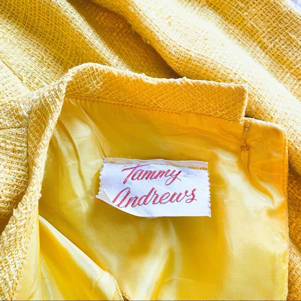 Vintage 50s 60s skirt dress suit tweed classic extra small xs - Picture 10 of 10